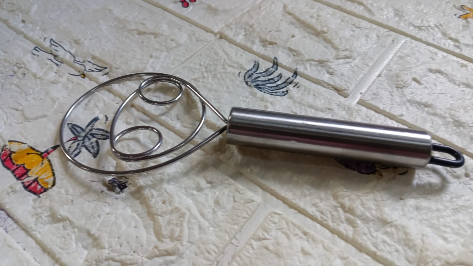 5484 Dough Whisk, Premium Stainless Steel Dutch Whisk, Dough Hand Mixer Artisan Blender For Egg, Bread, Cake, Pastry, Pizza Dough - Perfect Baking Tools, Whisking, Tirring Kitchen Tools (1 Pc) 5484 Dough Whisk, Premium Stainless Steel Dutch Whisk, Dough Hand Mixer Artisan Blender For Egg, Bread, Cake, Pastry, Pizza Dough - Perfect Baking Tools, Whisking, Tirring Kitchen Tools (1 Pc)